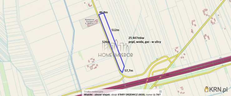 , Stary Drzewicz, ul. , Działki  na sprzedaż