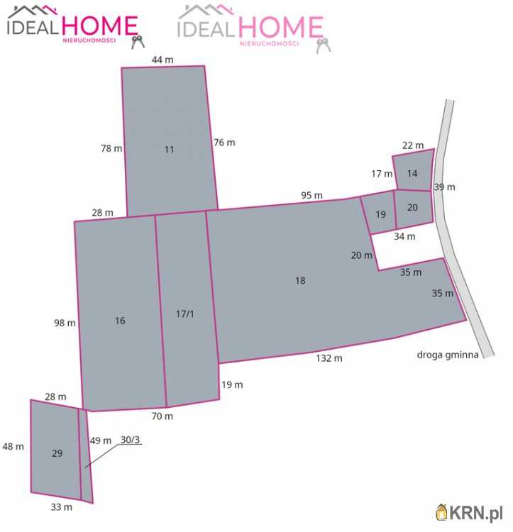 , Draganowa, ul. , Działki  na sprzedaż