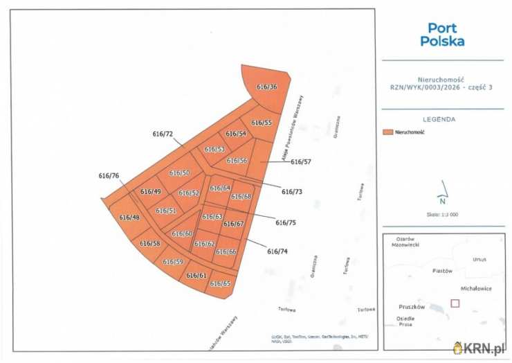, Działki  do wynajęcia, Reguły, ul. 