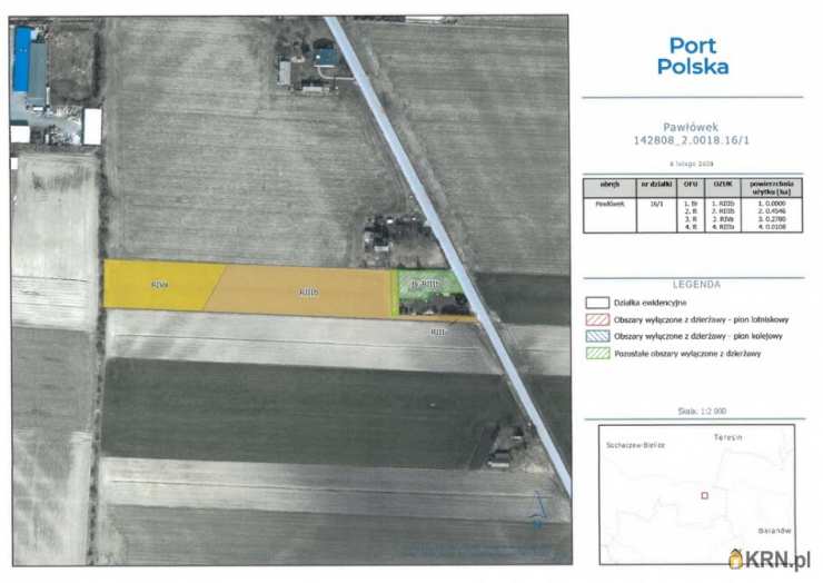 Pawłówek, ul. , , Działki  do wynajęcia
