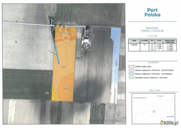 , Działki  do wynajęcia, Pawłówek, ul. 