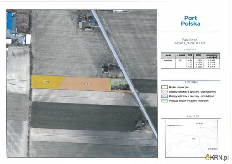 , Działki  do wynajęcia, Teresin, ul. 