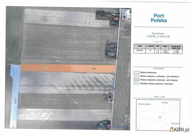 Działki  do wynajęcia, Teresin, ul. , 