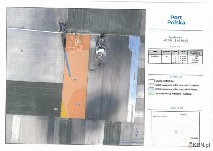 Działki  do wynajęcia, , Teresin, ul. 