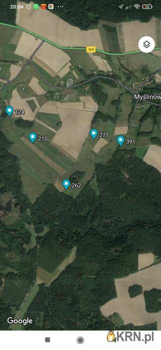 , Myślinów, ul. , Działki  na sprzedaż