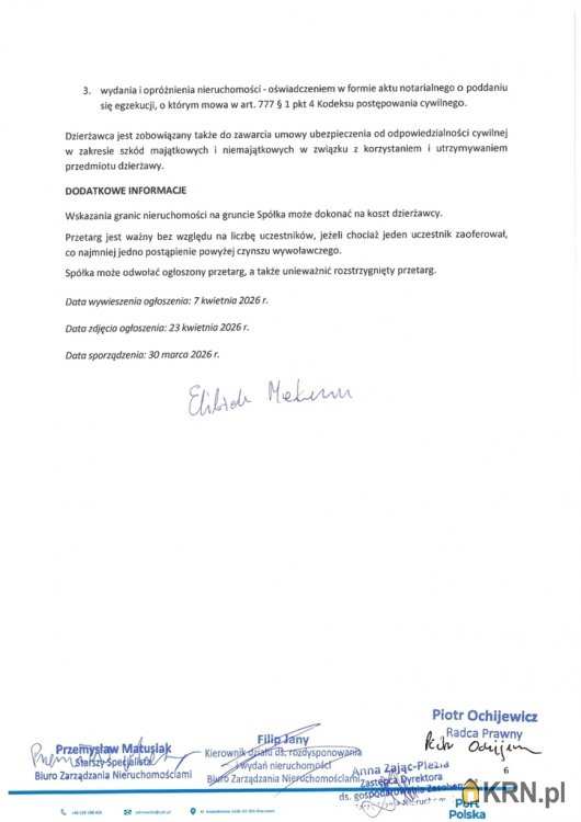 , Działki  do wynajęcia, Wiskitki, ul. 