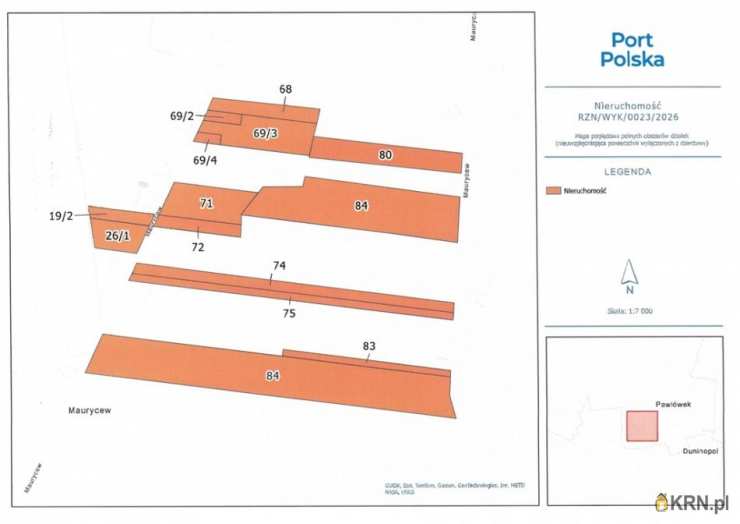 , Działki  do wynajęcia, Teresin, ul. 