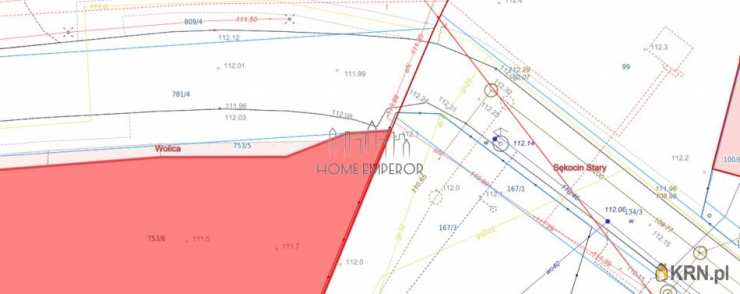 Wolica, ul. Sękocińska, Działki  na sprzedaż, 