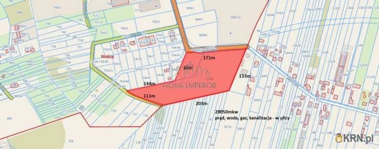 , Wolica, ul. Sękocińska, Działki  na sprzedaż