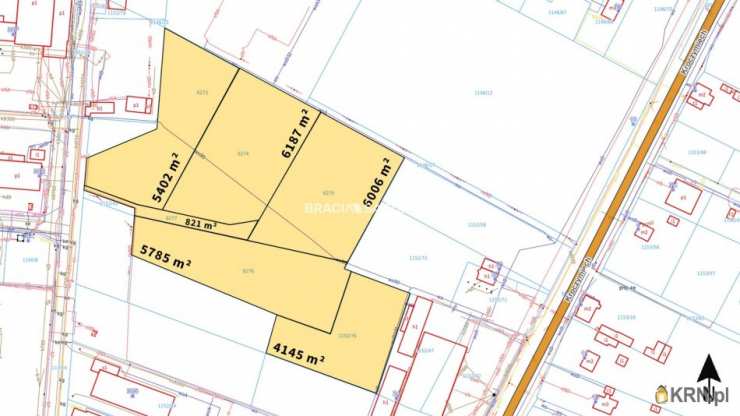 Chrzanów, ul. Kroczymiech, Działki  na sprzedaż, 