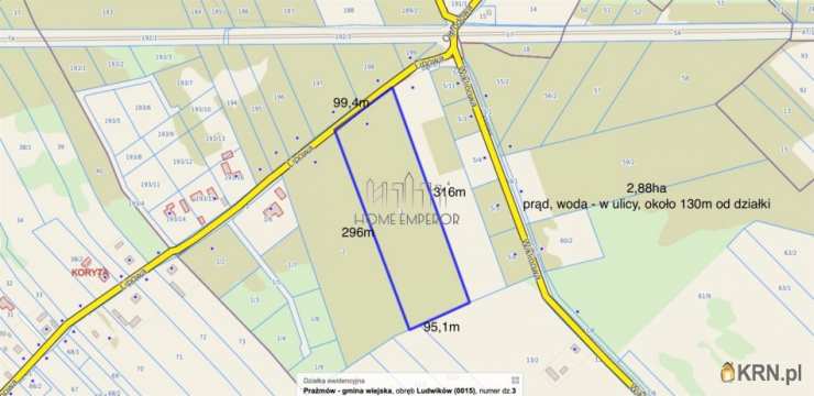 Działki  na sprzedaż, Ludwików, ul. Lipowa, 