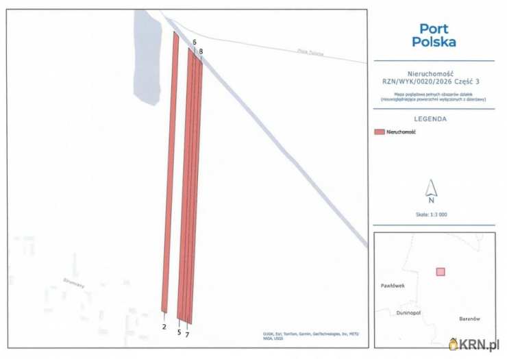 Działki  do wynajęcia, Baranów, ul. , 