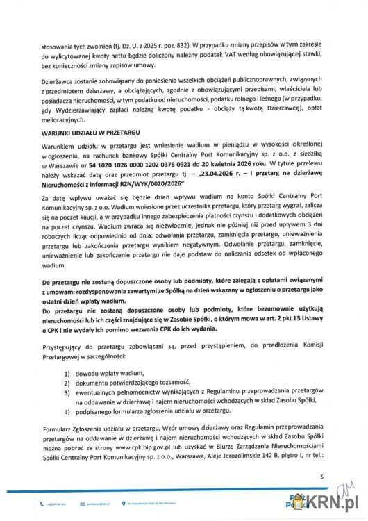 , Baranów, ul. , Działki  do wynajęcia