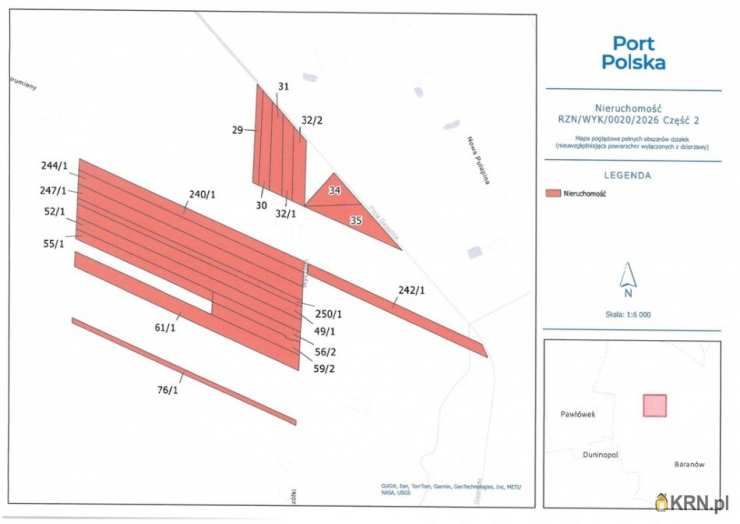Działki  do wynajęcia, , Baranów, ul. 