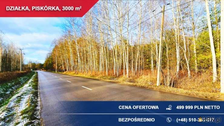 Piskórka, ul. Jagodowa, , Działki  na sprzedaż