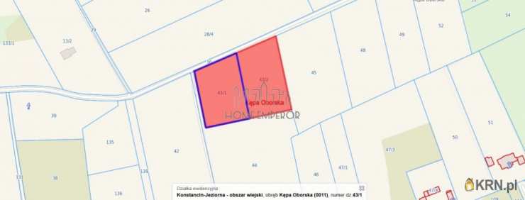 , Kępa Oborska, ul. , Działki  na sprzedaż