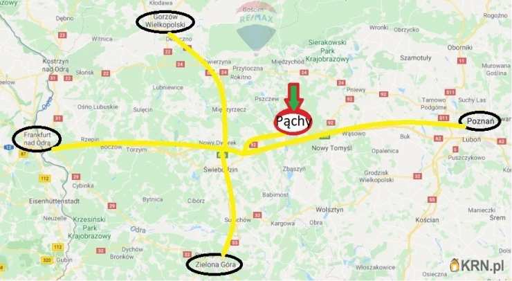 Działki  na sprzedaż, Pąchy, ul. , 