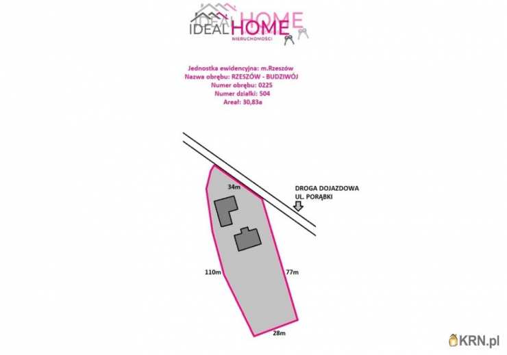 , Rzeszów, Budziwój, ul. , Działki  na sprzedaż