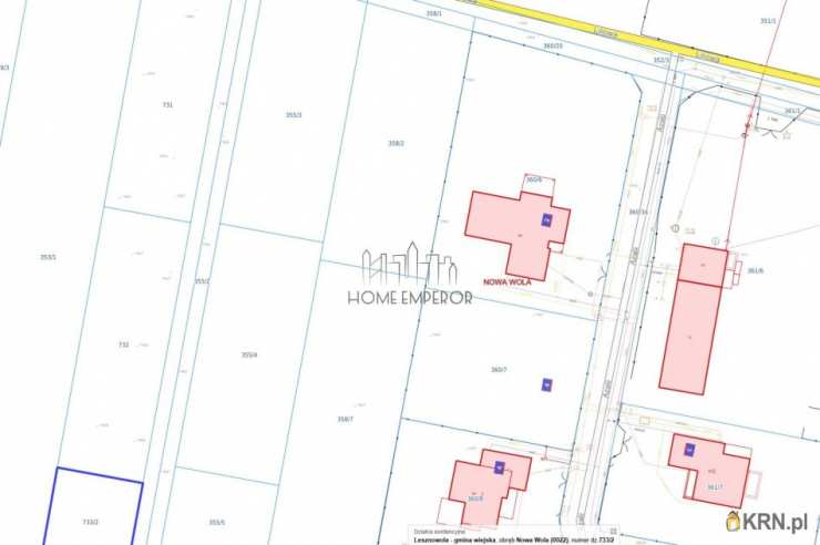 Nowa Wola, ul. Liliowa, Działki  na sprzedaż, 