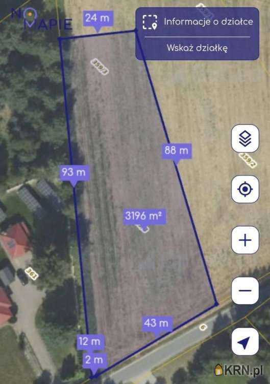 Krusze, ul. , Działki  na sprzedaż, 