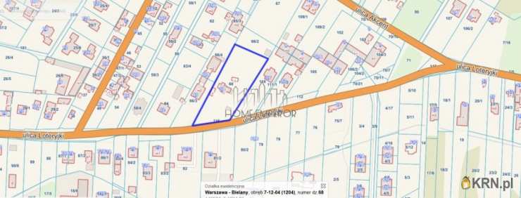 Działki  na sprzedaż, Warszawa, Bielany/Wólka Węglowa, ul. Loteryjki, 