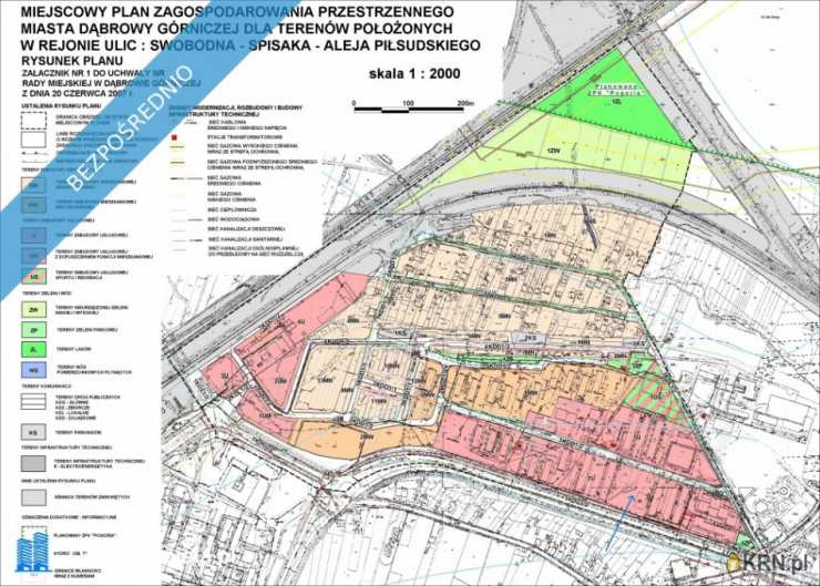 Dąbrowa Górnicza, Gołonóg, ul. Łączna, Działki  do wynajęcia, 