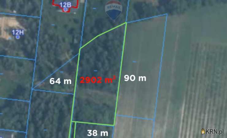 RE/MAX Polska, Działki  na sprzedaż, Grabów nad Pilicą, ul. 