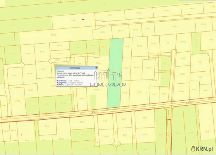 Działki  na sprzedaż, Warszawa, Białołęka/Brzeziny, ul. , 