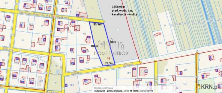 , Sulejówek, ul. Żelazna, Działki  na sprzedaż