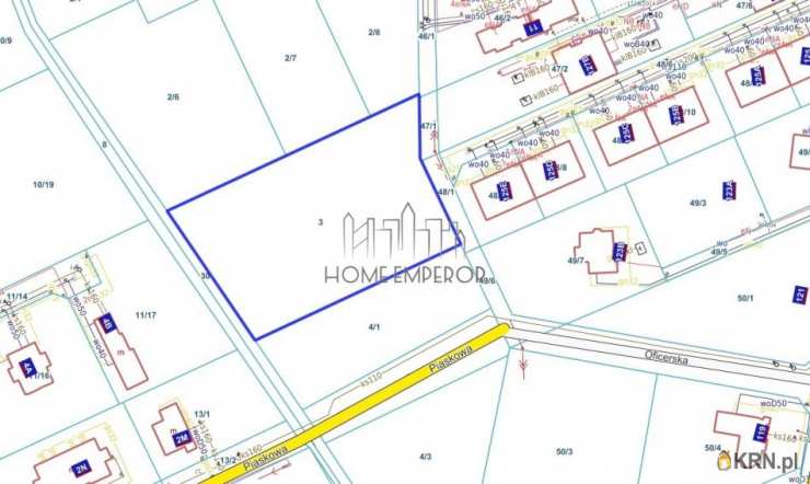 Grodzisk Mazowiecki, ul. Piaskowa, Działki  na sprzedaż, 