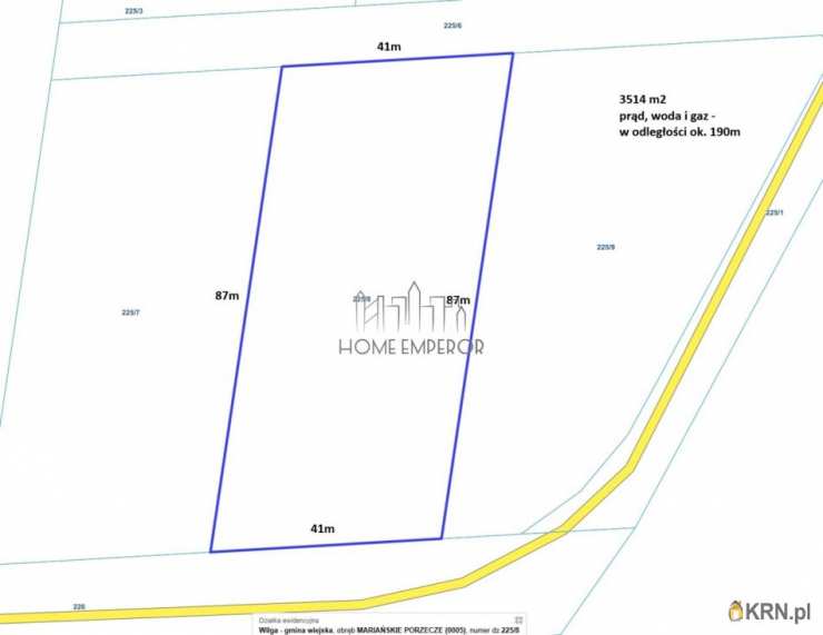 Działki  na sprzedaż, Mariańskie Porzecze, ul. , 