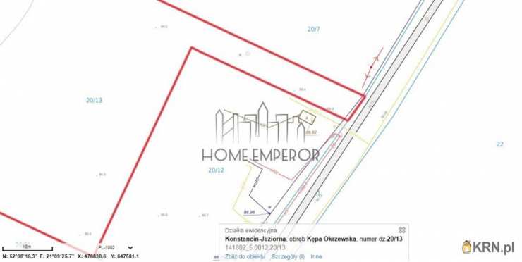 Kępa Okrzewska, ul. , , Działki  na sprzedaż