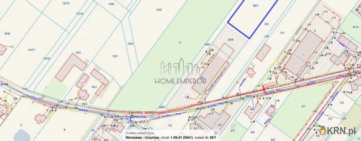 Warszawa, Ursynów/Jeziorki, ul. Baletowa, Działki  na sprzedaż, 