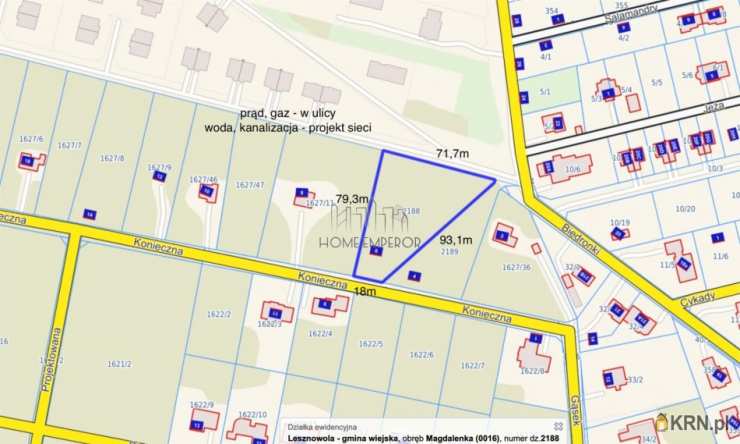 Magdalenka, ul. Konieczna, , Działki  na sprzedaż
