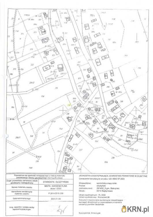 Działki  na sprzedaż, Najdymowo, ul. , 