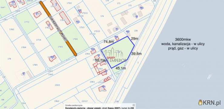 , Gassy, ul. , Działki  na sprzedaż