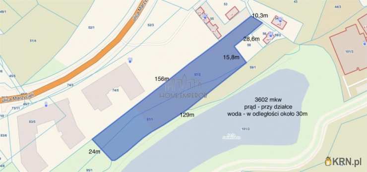 , Działki  na sprzedaż, Warszawa, Mokotów, ul. 