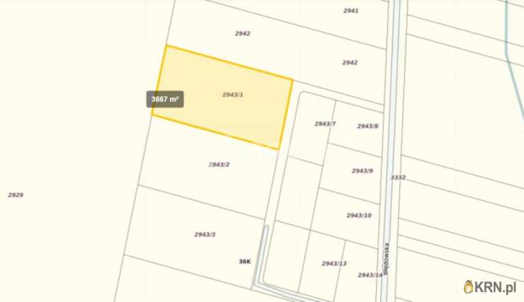 Niegowoniczki, ul. , Działki  na sprzedaż, 