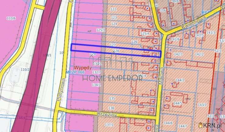Działki  na sprzedaż, Wypędy, ul. , 