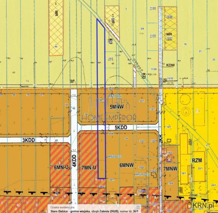 Działki  na sprzedaż, Zalesie, ul. Trakt Królewski, 