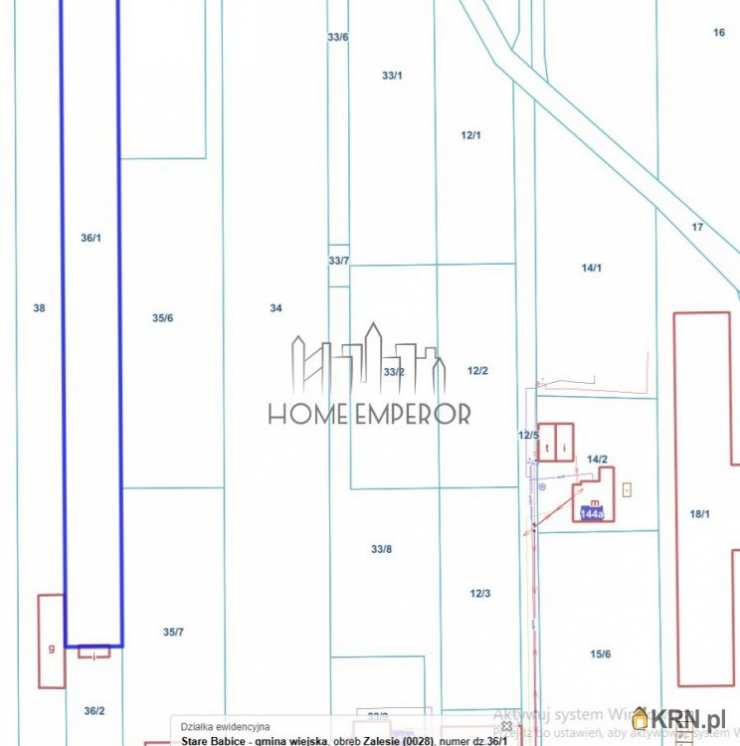 Zalesie, ul. Trakt Królewski, Działki  na sprzedaż, 