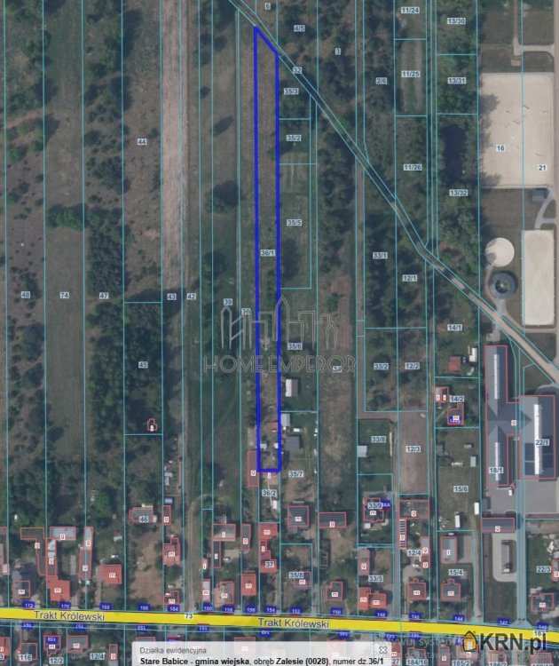 Zalesie, ul. Trakt Królewski, , Działki  na sprzedaż