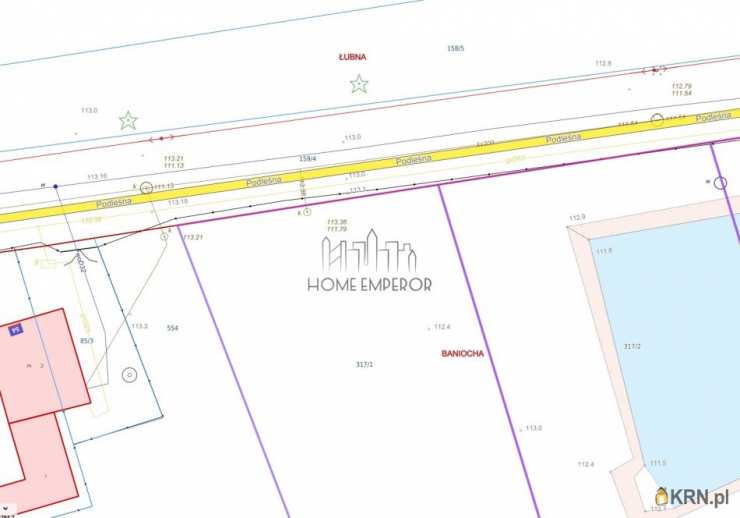 Baniocha, ul. Podleśna, Działki  na sprzedaż, 