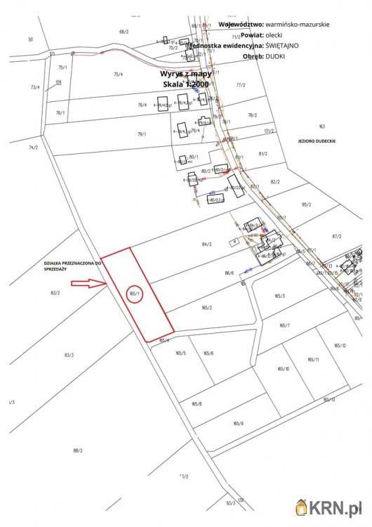 Działki  na sprzedaż, Dudki, ul. , 