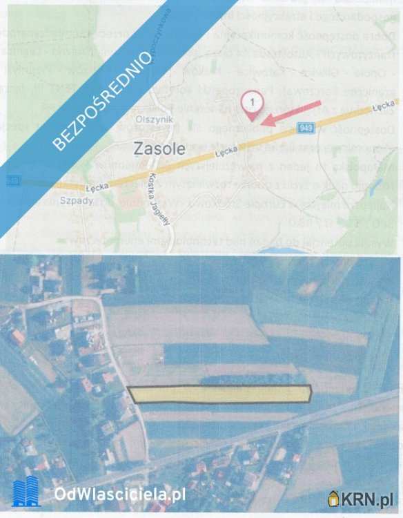 Działki  na sprzedaż, , Zasole, ul. Załęcze