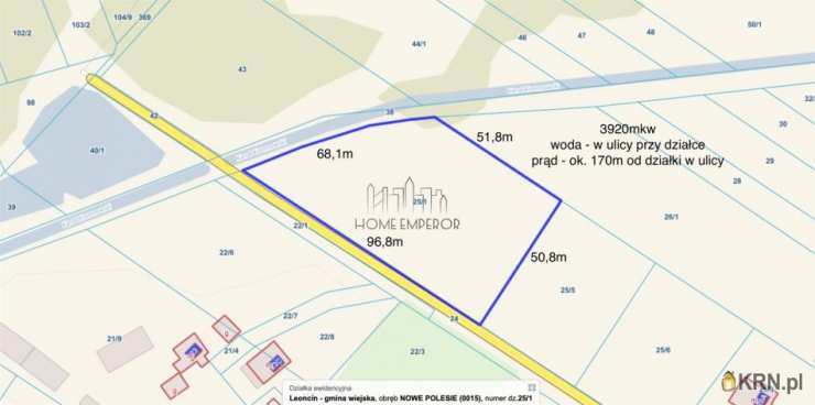 Nowe Polesie, ul. , , Działki  na sprzedaż