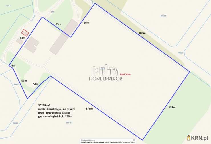 Działki  na sprzedaż, , Baniocha, ul. Lipowa