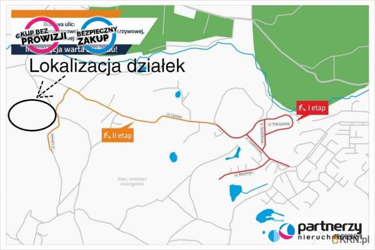 , Gdynia, Dąbrowa, ul. Łanowa, Działki  na sprzedaż