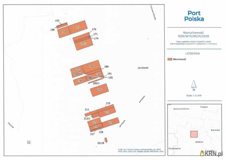 , Nowy Oryszew, ul. , Działki  do wynajęcia