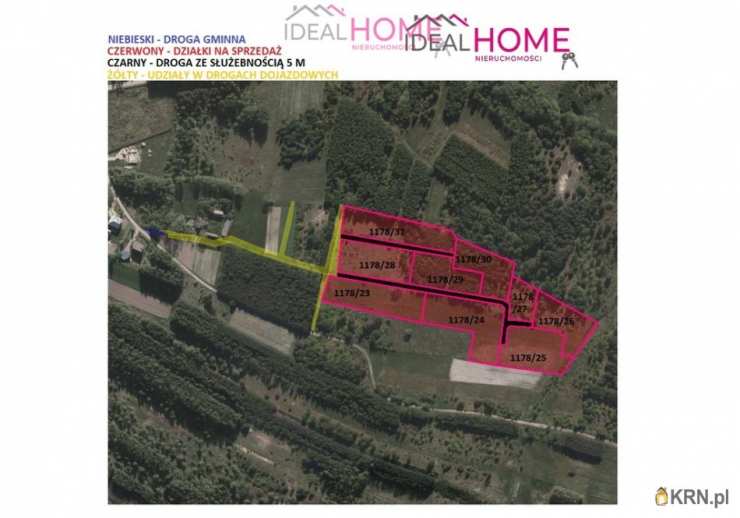  Ideal Home Nieruchomości , Działki  na sprzedaż, Krzątka, ul. 